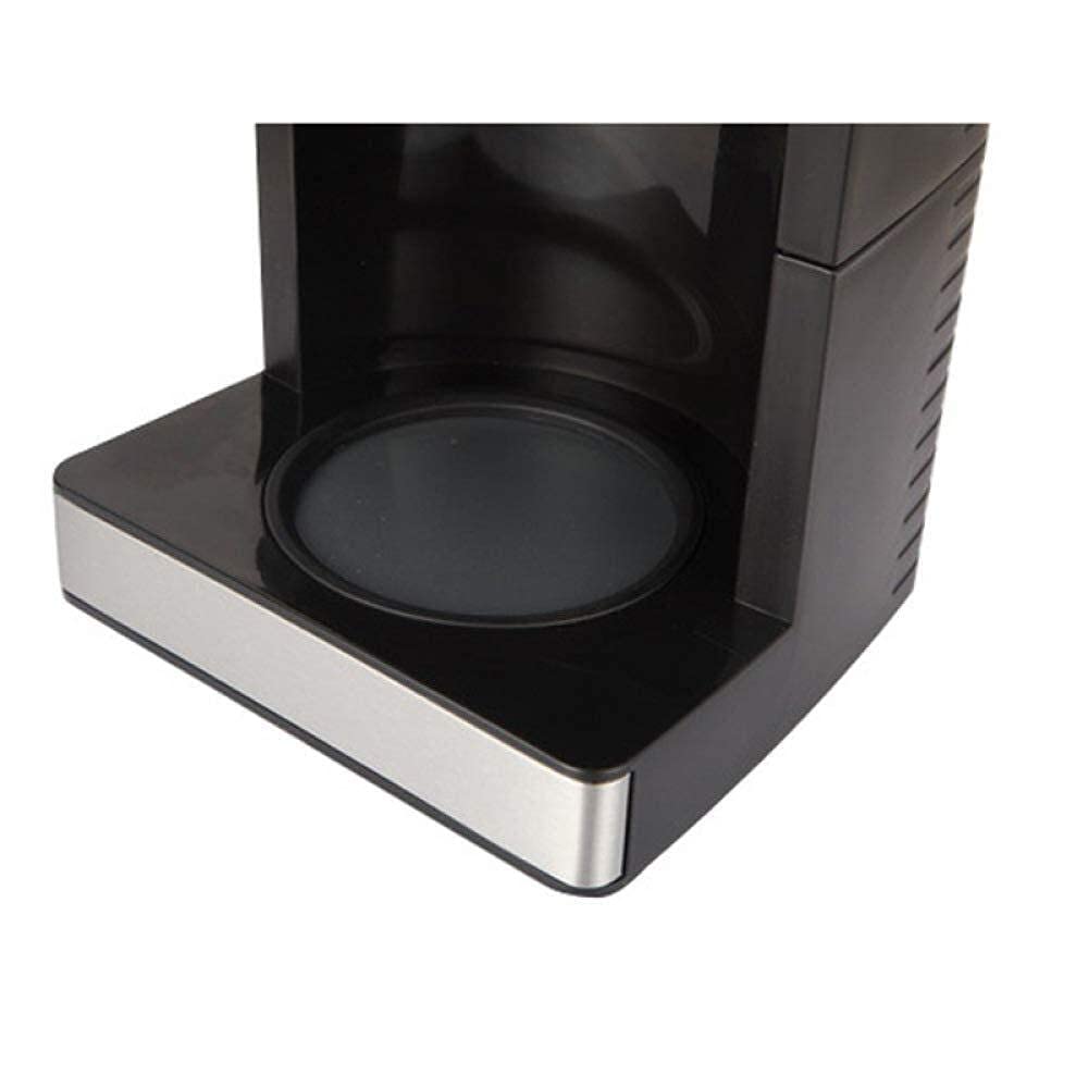 1.8L 10-15 Cup Stainless Steel Coffee Machine Black L27999