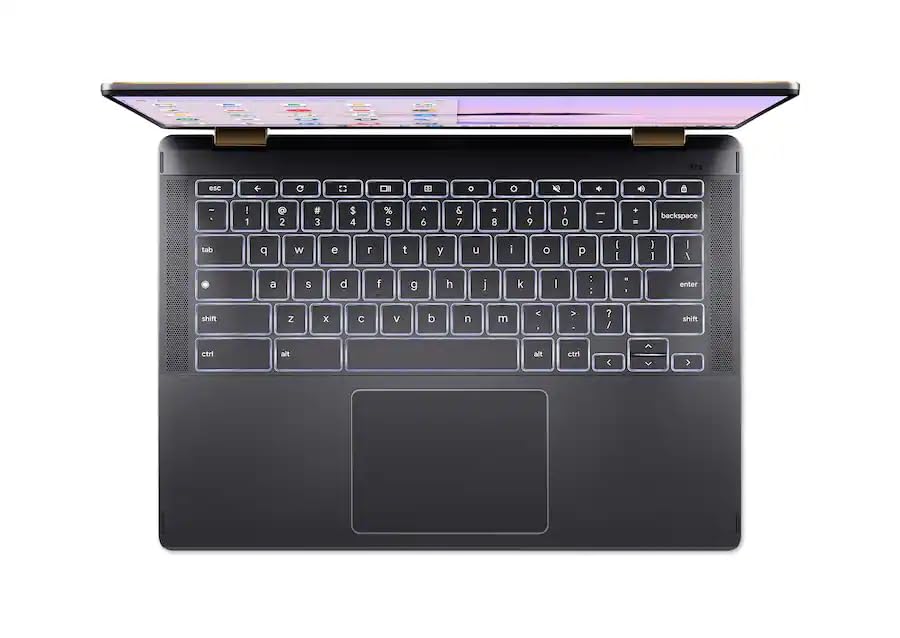 14" Touchscreen Laptop Intel Core Ultra 5 8GB RAM 256GB SSD Chrome OS D8141