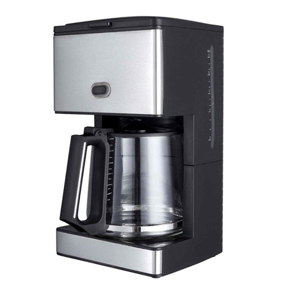 1.8L 10-15 Cup Stainless Steel Coffee Machine Black L27999