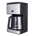 1.8L 10-15 Cup Stainless Steel Coffee Machine Black L27999