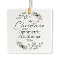 Ceramic 3-inch Square Ornament W3375