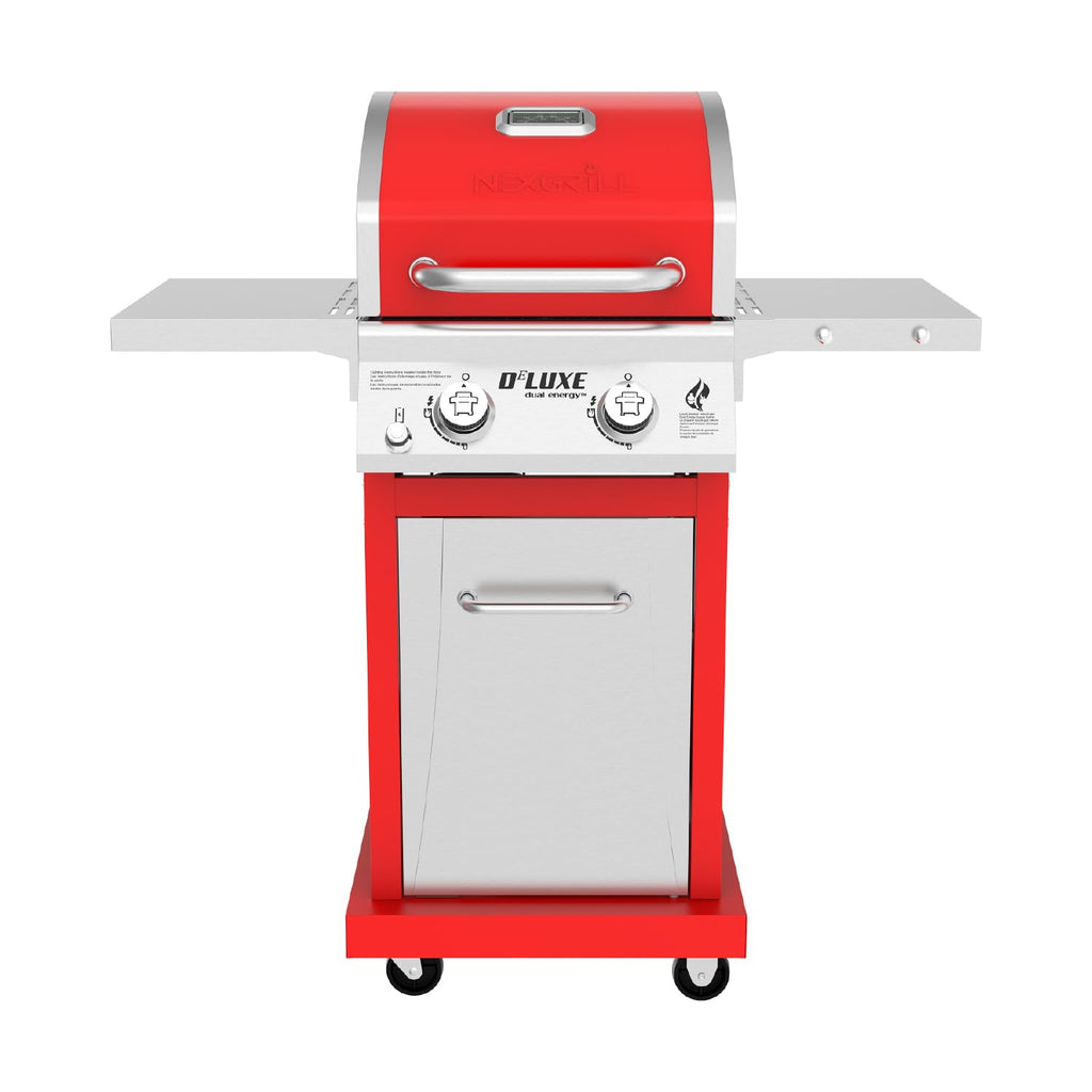 2 Burner Gas Grill with Foldable Shelves D18679