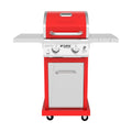 2 Burner Gas Grill with Foldable Shelves D18679