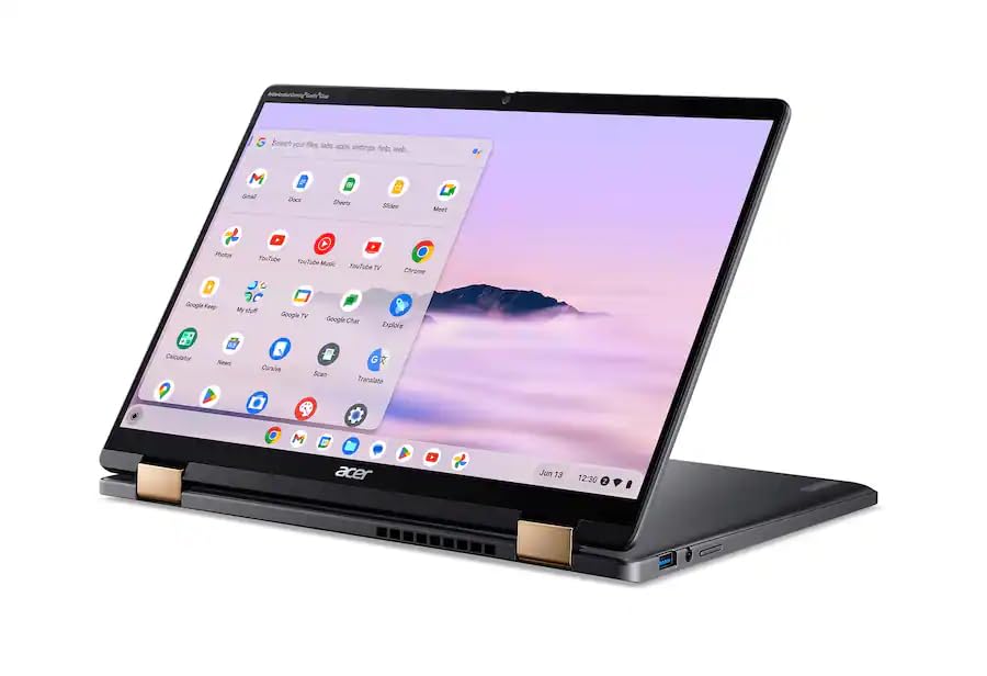 14" Touchscreen Laptop Intel Core Ultra 5 8GB RAM 256GB SSD Chrome OS D8141