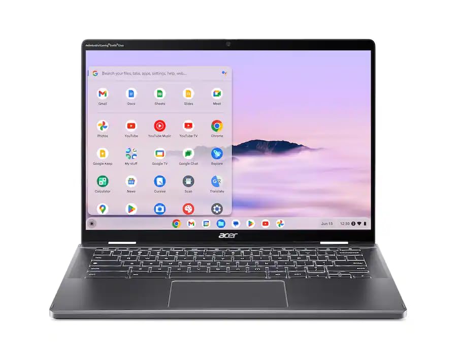 14" Touchscreen Laptop Intel Core Ultra 5 8GB RAM 256GB SSD Chrome OS D8141
