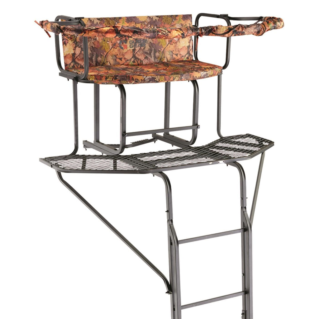 20' 2-Man Ladder Tree Stand with Hunting Blind K81999