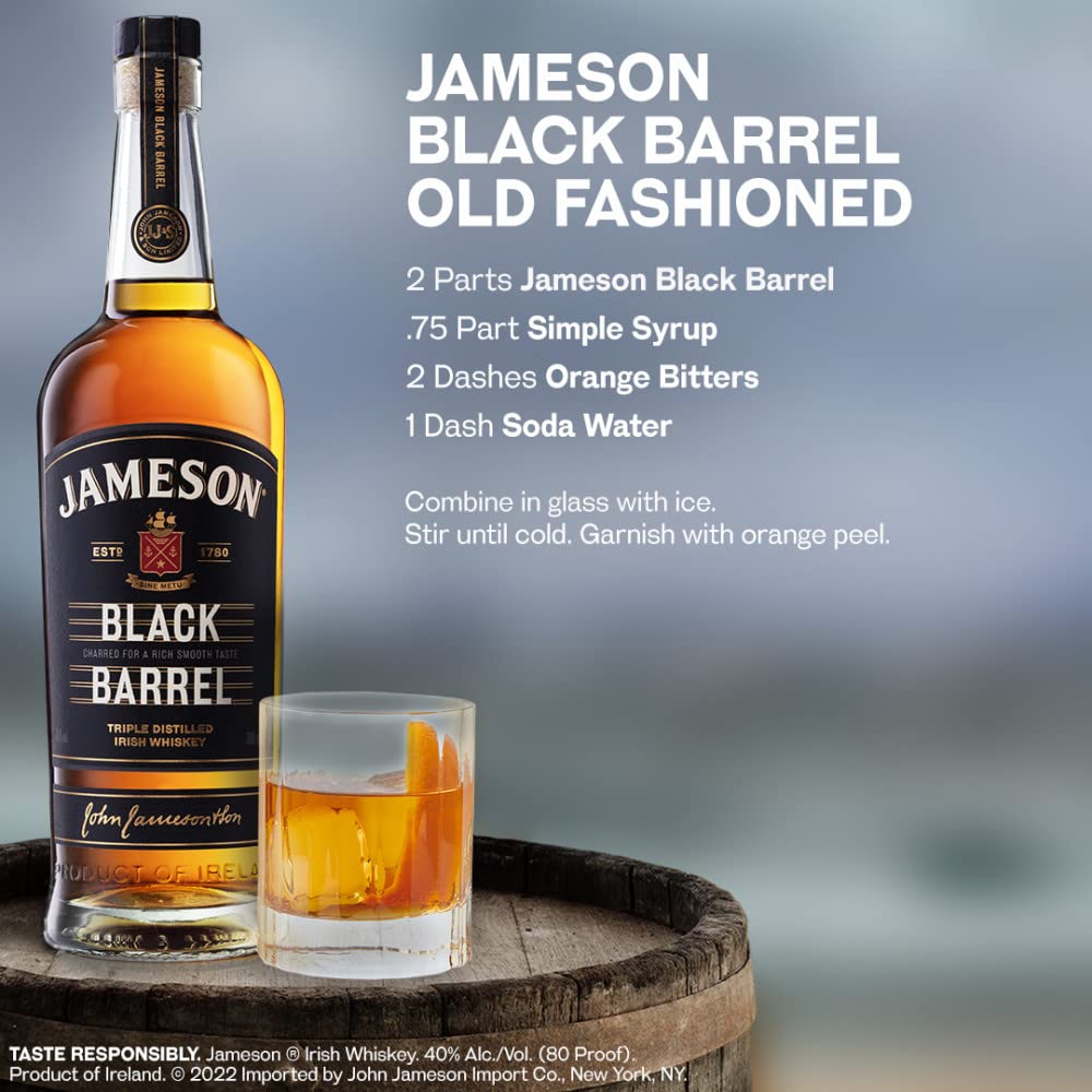 Black Barrel Irish Whiskey 750ml I9967