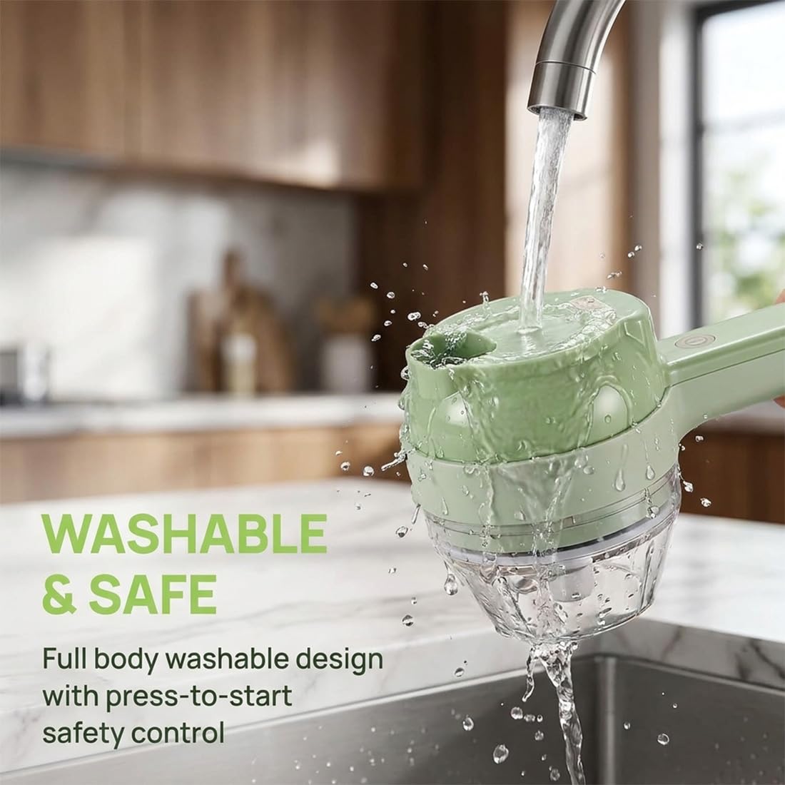 4 in 1 Handheld Electric Vegetable Cutter U340787