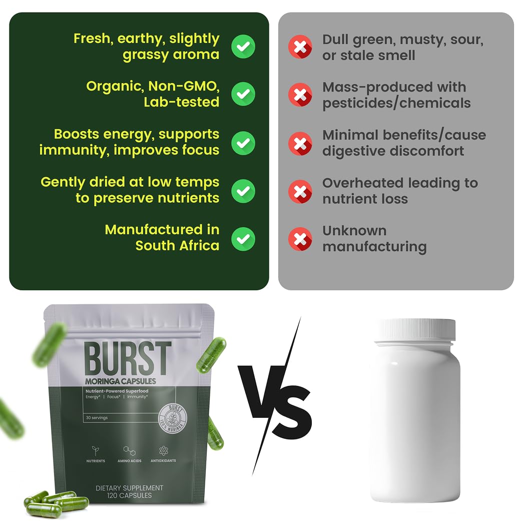 Organic Moringa Leaf Capsules 120 Ct N516597