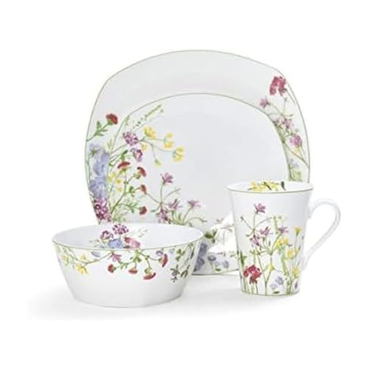 16-Piece Bone China Dinnerware Set Service for 4 U519
