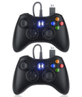 10ft Wired Controller with Upgraded Joystick, Double Shock, 2.5mm Audio Jack - 2 Pack C765511