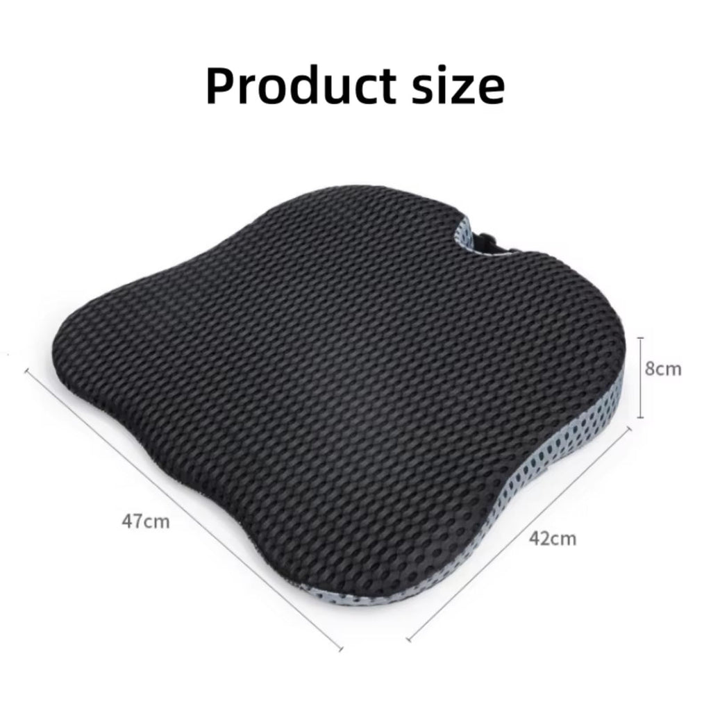 Black Memory Foam Car Seat Booster Cushion X4193