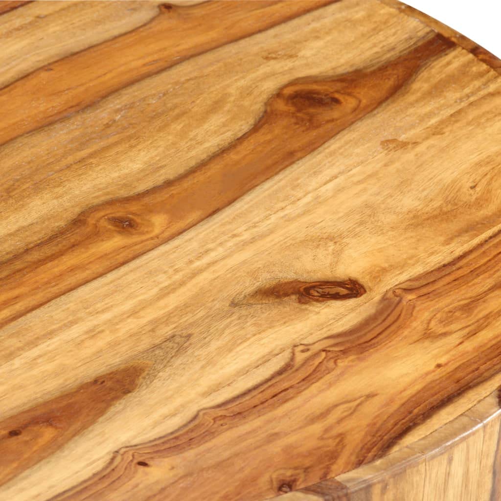 Round Coffee Table Solid Sheesham Wood U17944