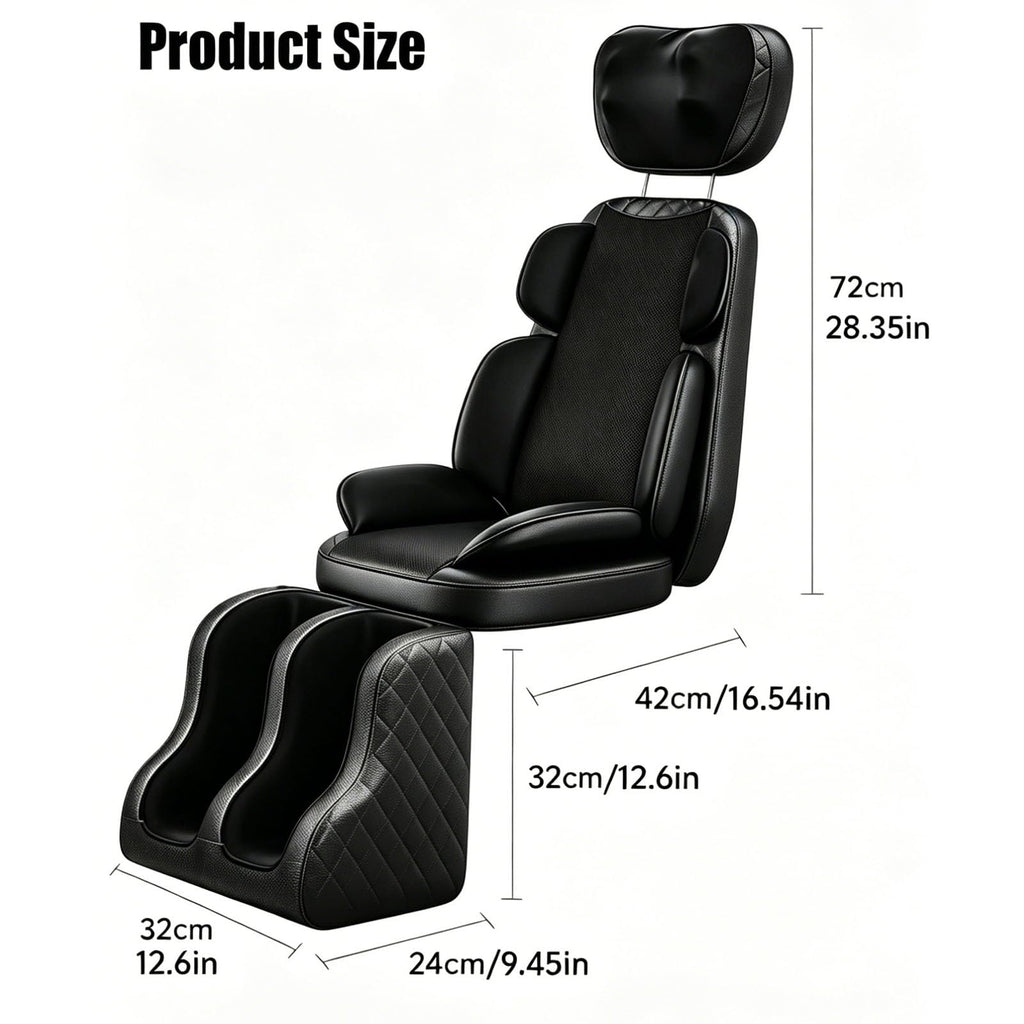 Heated Vibration Full Body Massage Mat M12793