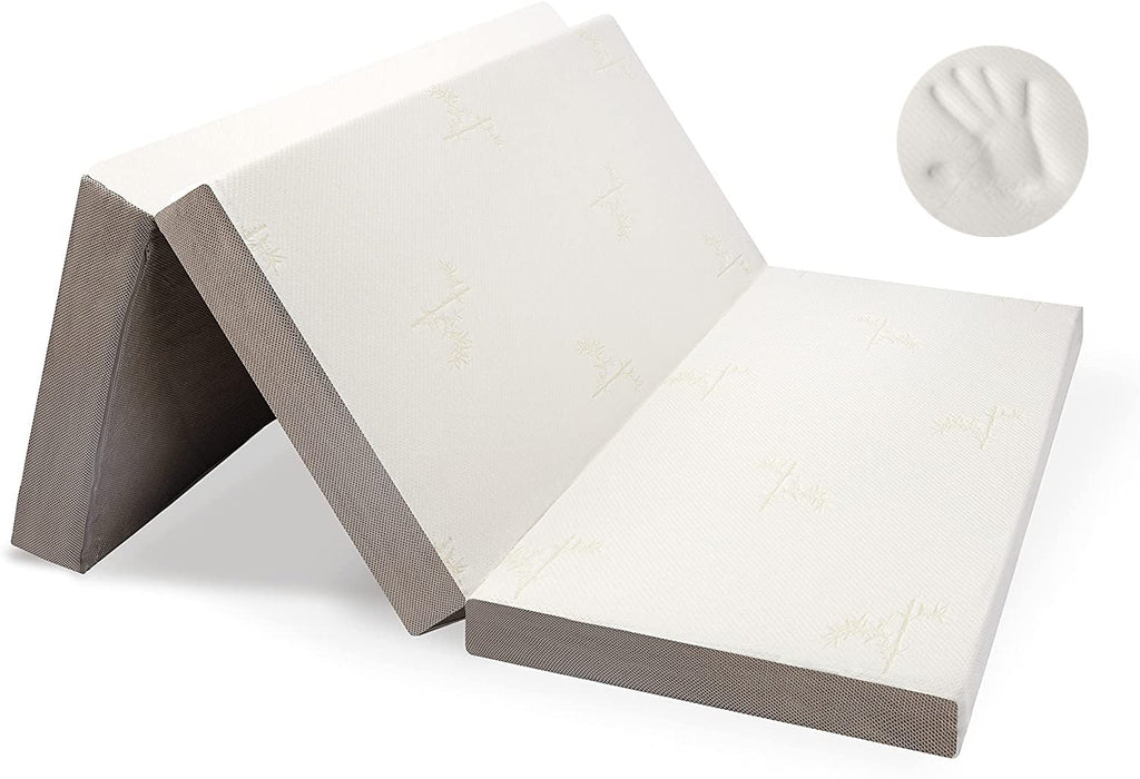 Queen Size 6 inch Memory Foam Trifold Mattress Z2322