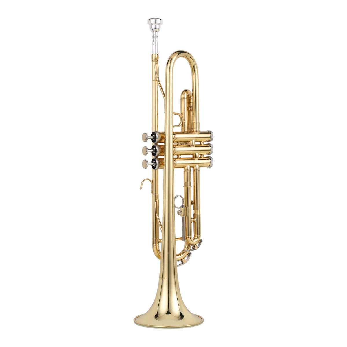 Gold Trumpet with Case, 7C Mouthpiece and Cleaning Kit L812512
