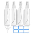 4 Pack 3.4 Oz Travel Bottles D5450