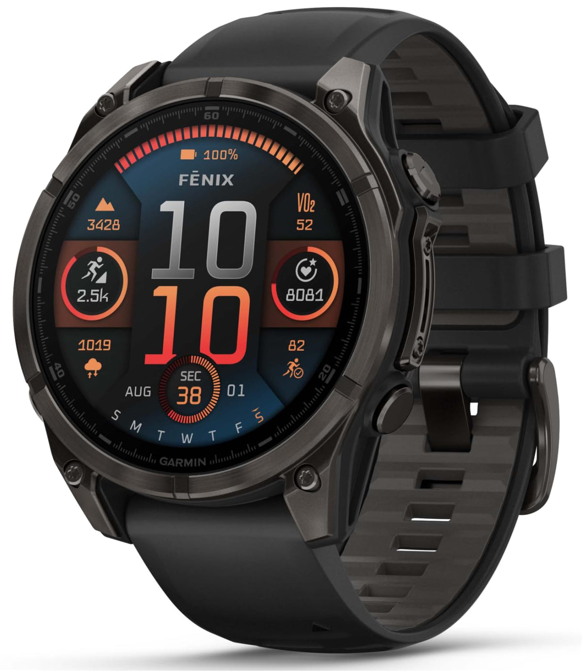 47 mm AMOLED Sapphire Multisport GPS Smartwatch P2763