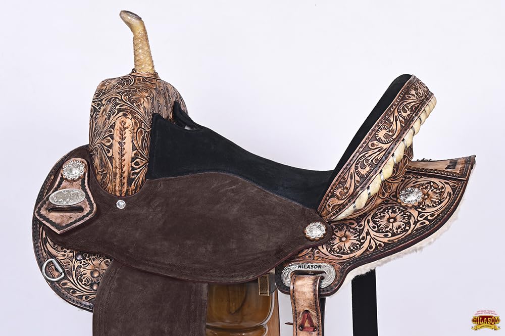 Antique Brown Western Saddle W755