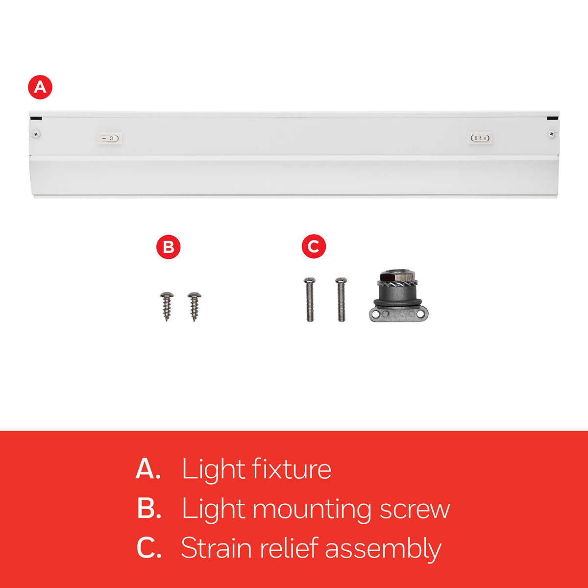 24 Inch Dimmable Under Cabinet Light C961