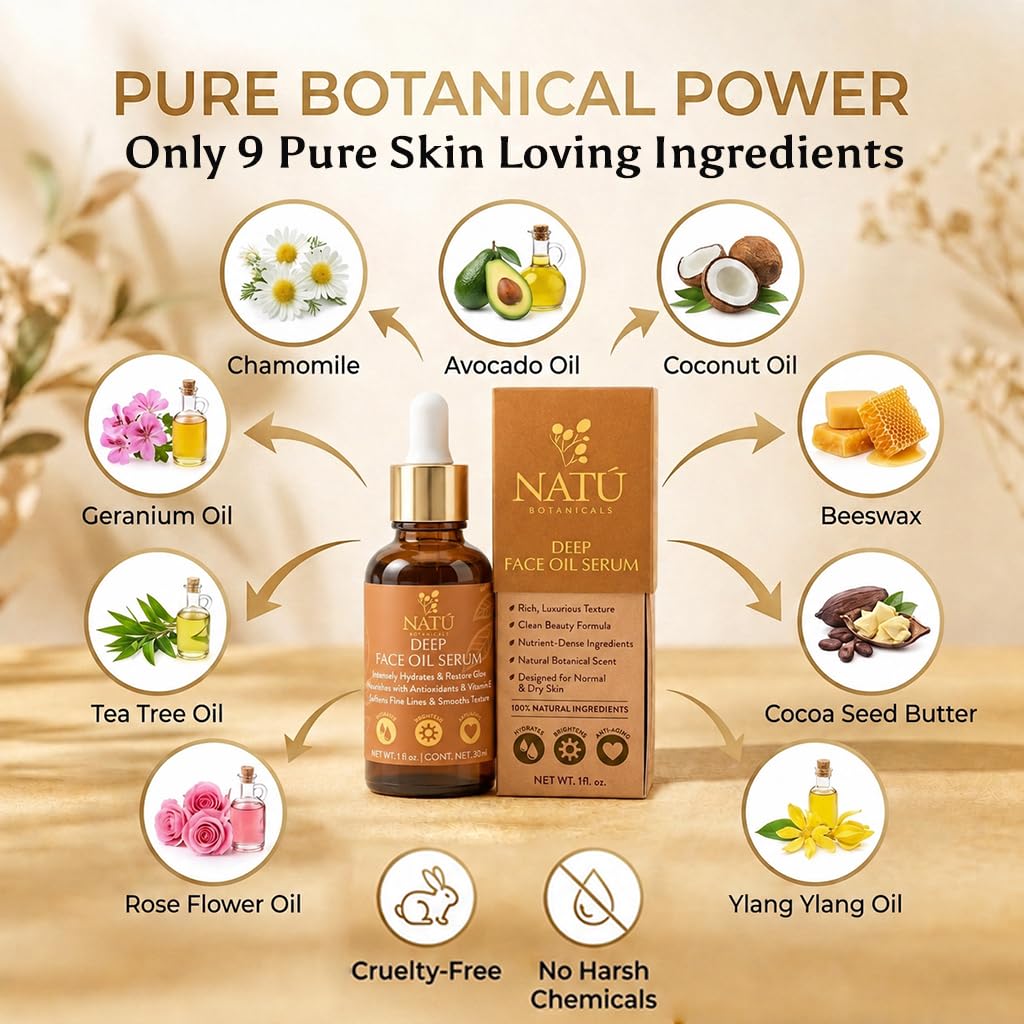 Hydrating Face Oil Serum 1 fl oz Y8778