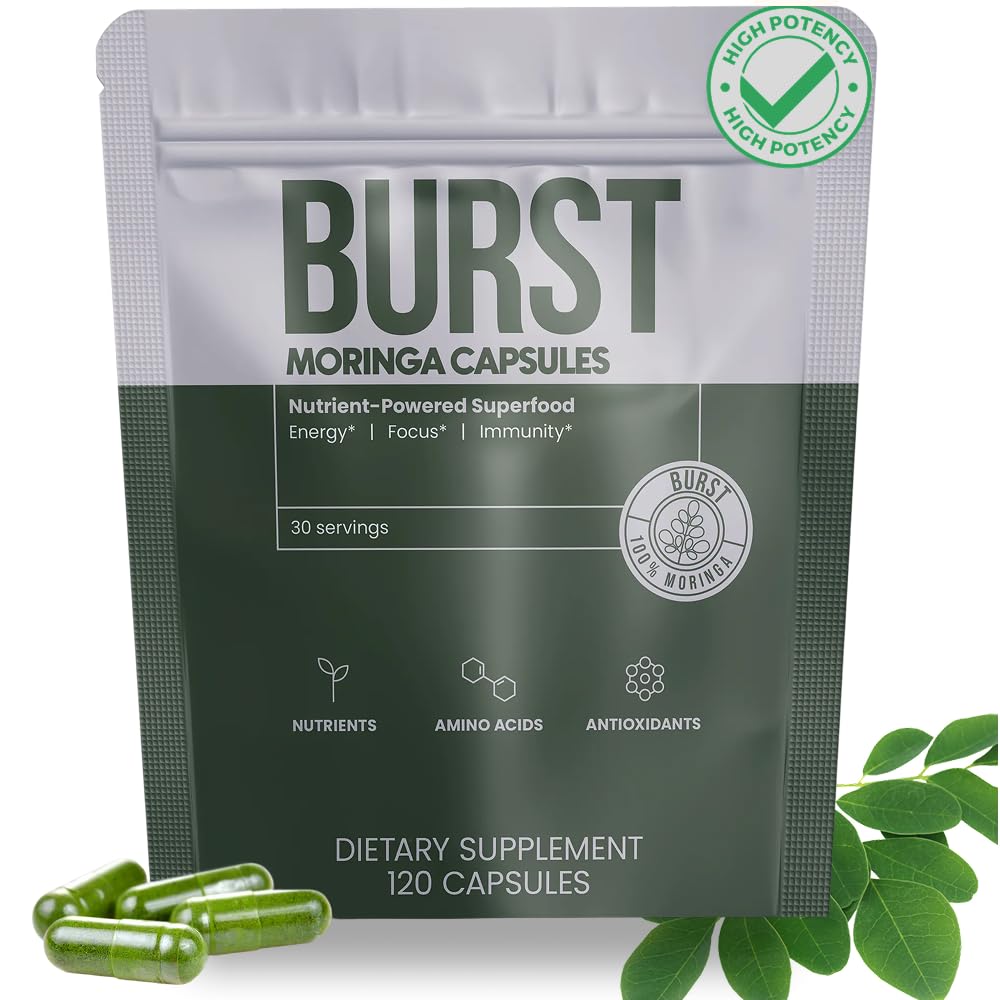 Organic Moringa Leaf Capsules 120 Ct N516597