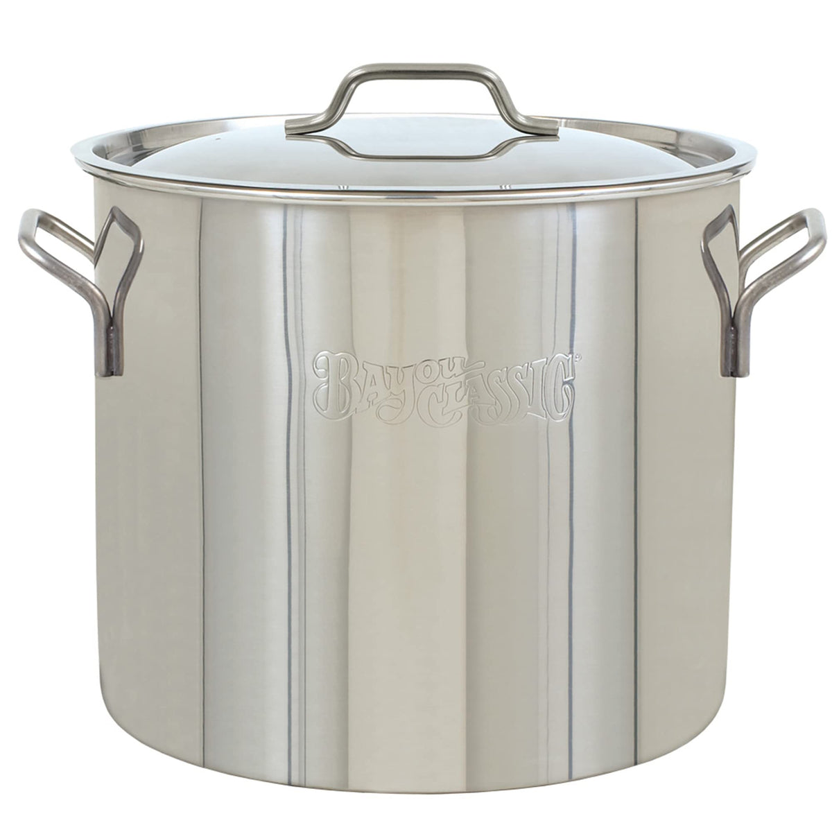 40-qt Stainless Stockpot with Domed Lid B380