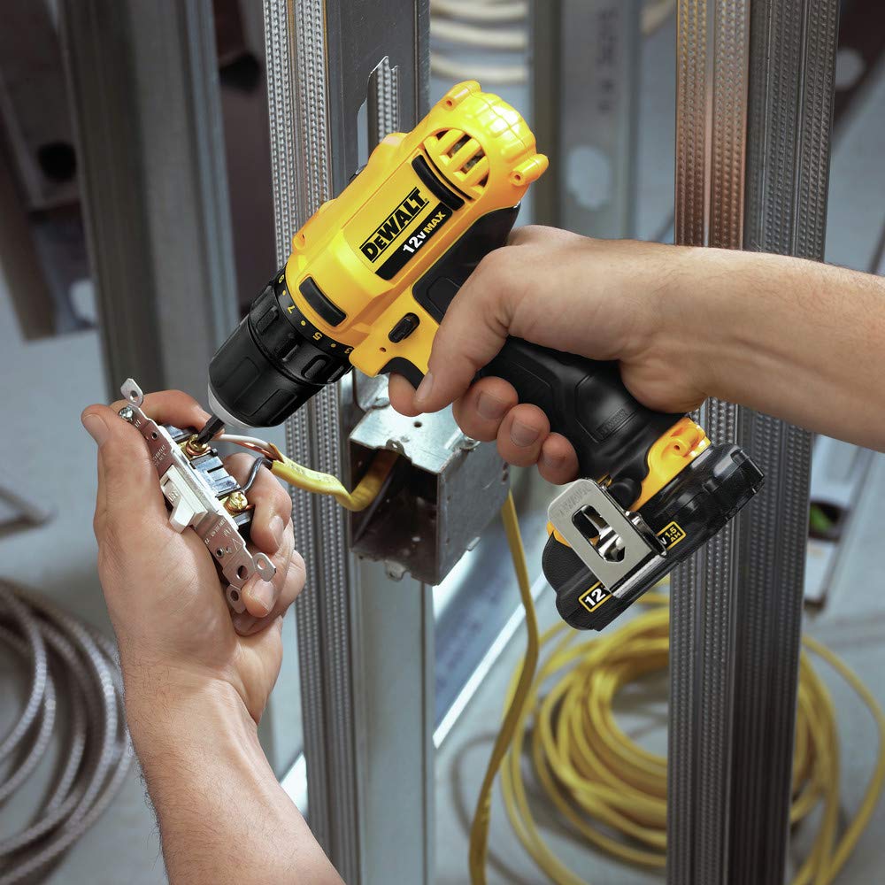 12V MAX 3/8 Inch Cordless Drill/Driver Kit with Battery and Charger M324914