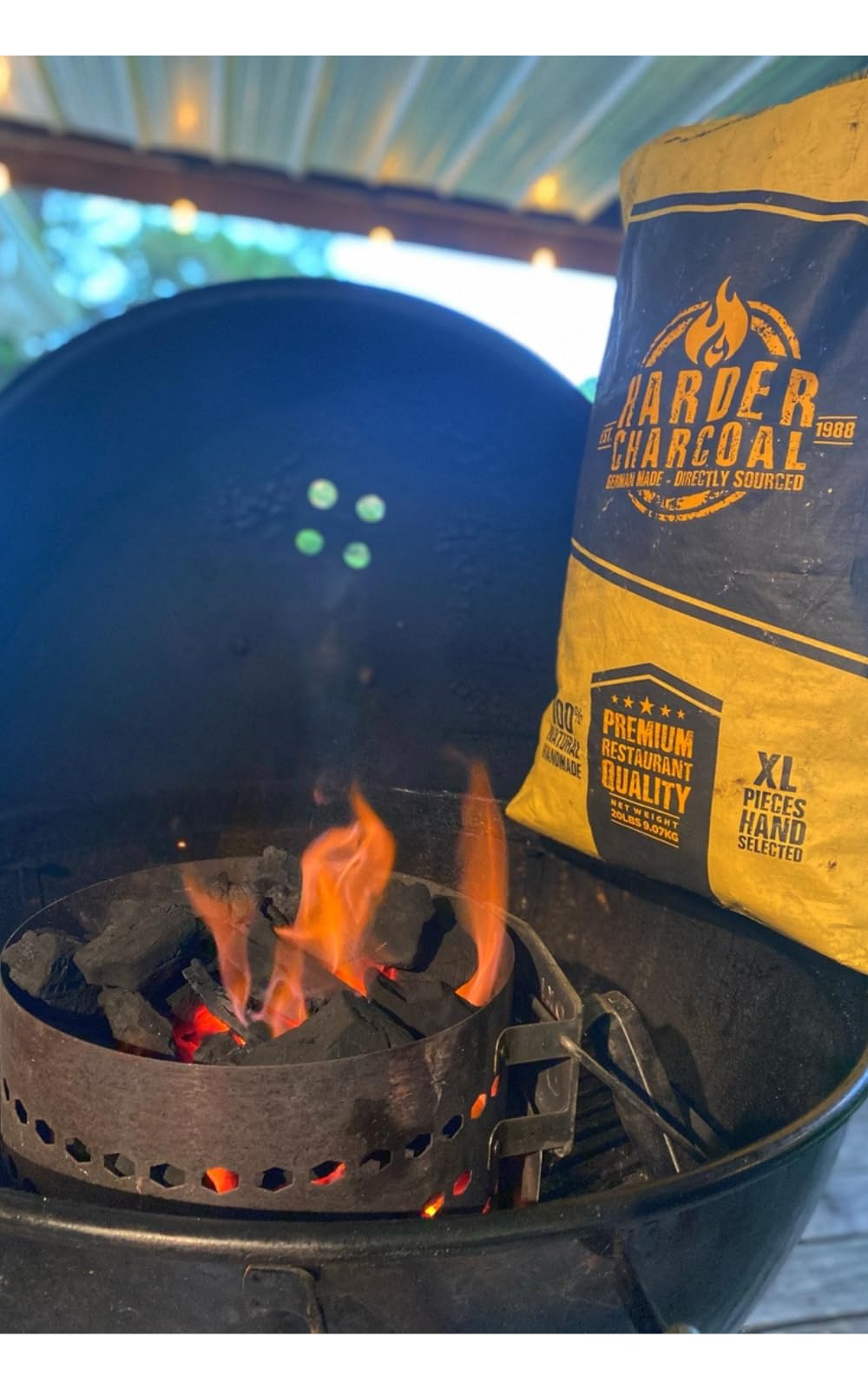 Extra Large Lump Charcoal White Quebracho Wood 33lb J502