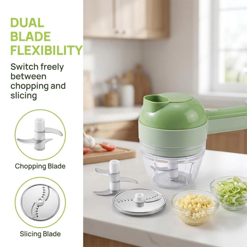 4 in 1 Handheld Electric Vegetable Cutter U340787