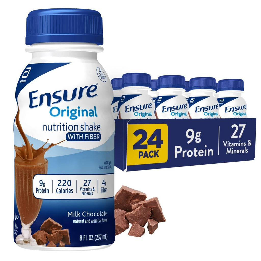 Milk Chocolate Nutrition Shake With Fiber, 24 Pack Z69674