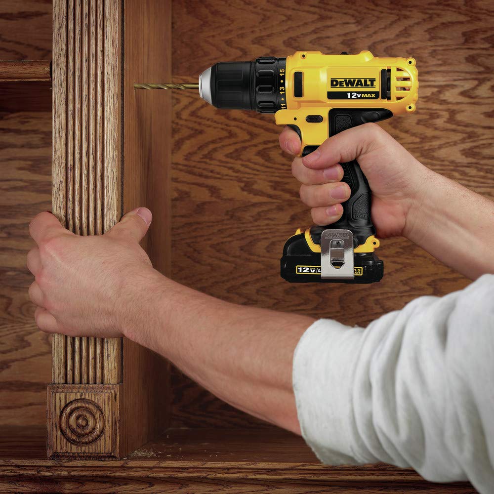 12V MAX 3/8 Inch Cordless Drill/Driver Kit with Battery and Charger M324914