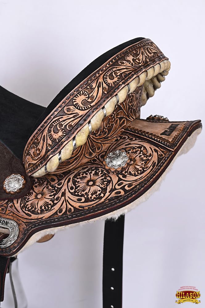 Antique Brown Western Saddle W755