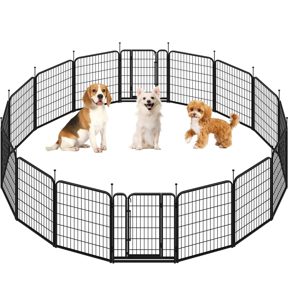 32 Inch 16 Panels Heavy Duty Dog Playpen Z9577