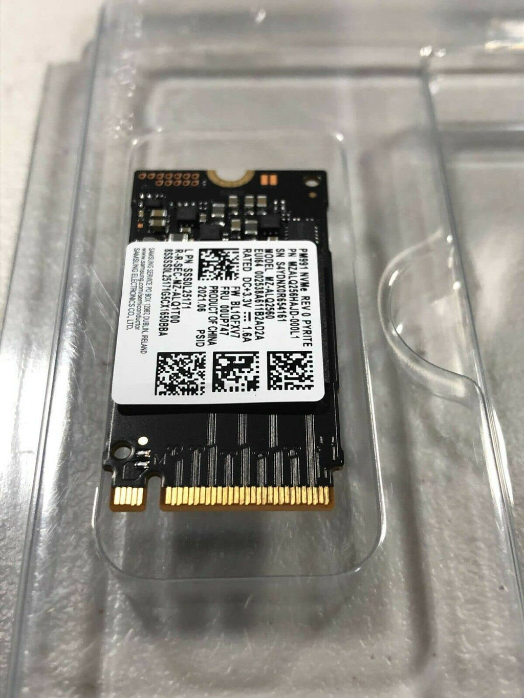 256GB M.2 2242 PCIe 3.0 x4 NVMe Solid State Drive W89408