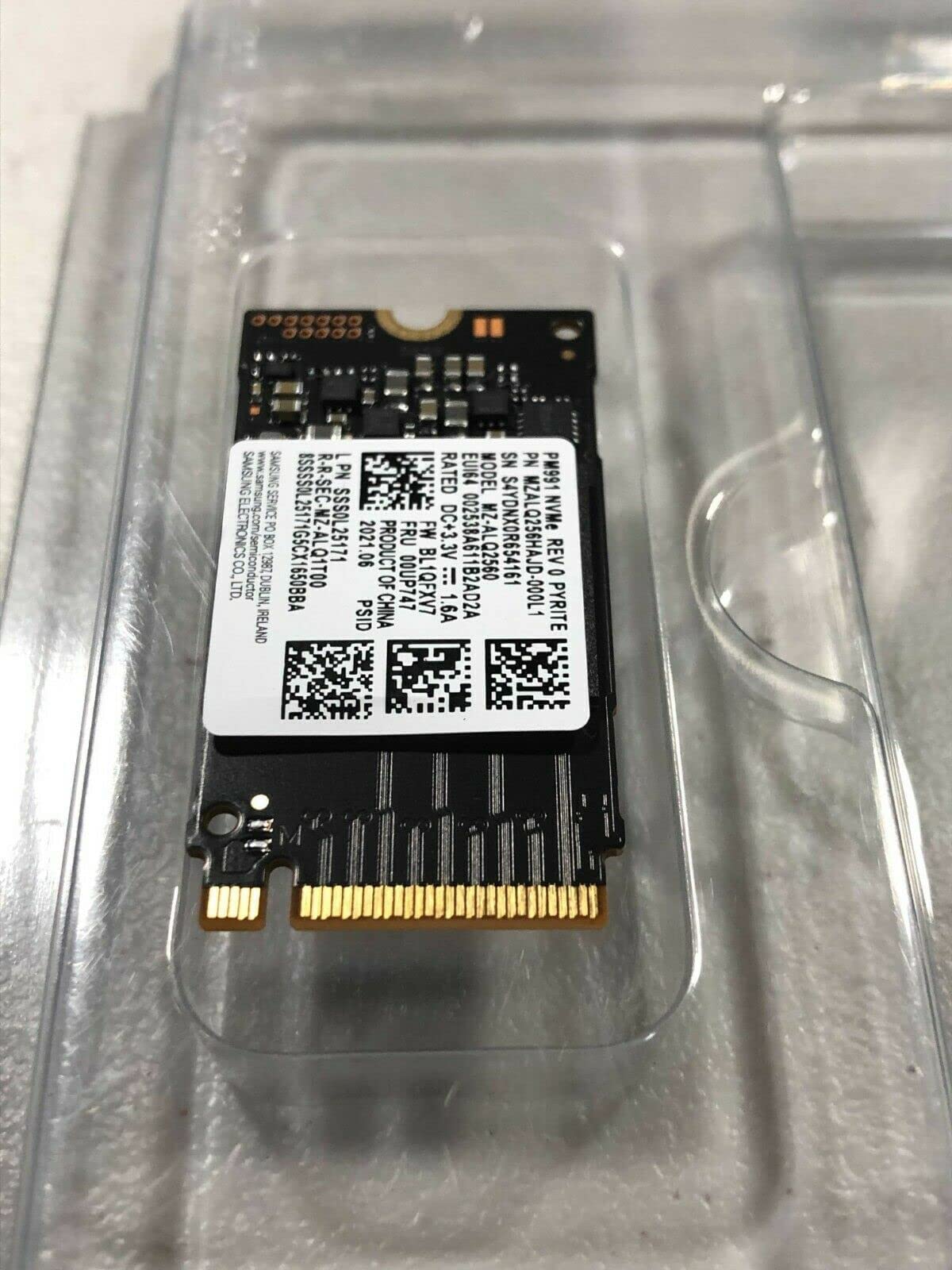 256GB M.2 2242 PCIe 3.0 x4 NVMe Solid State Drive W89408