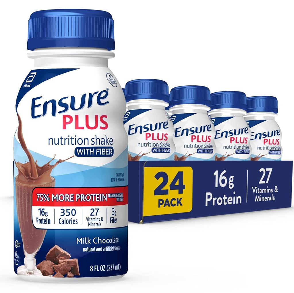 Nutrition Shake with 16 Grams of Protein, Milk Chocolate, 8 Fl Oz (Pack of 24) U690980