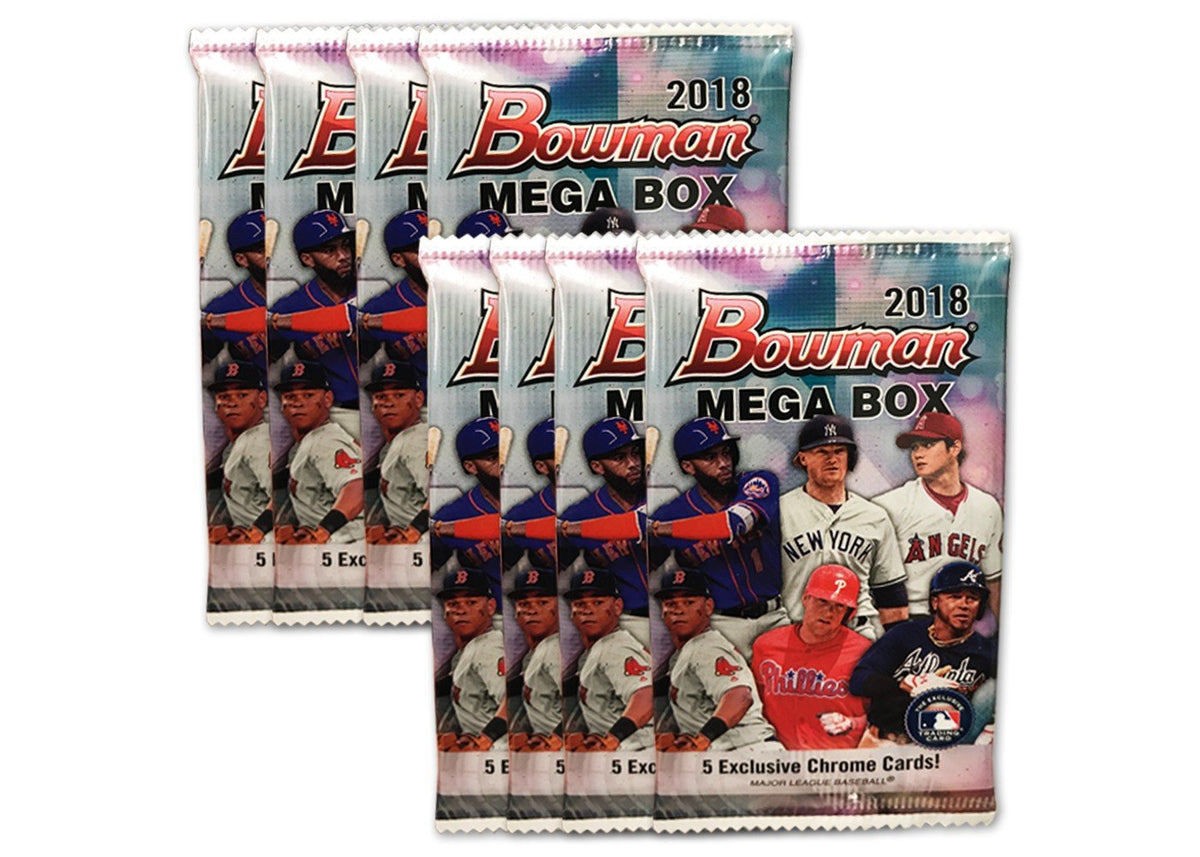 MLB Baseball Trading Card Mega Box with Chrome Pack Q15507