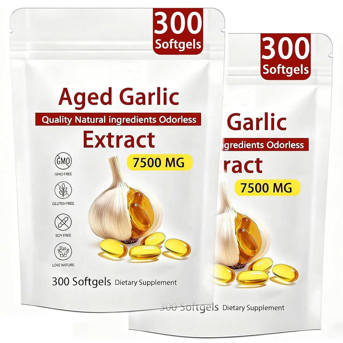 Aged Garlic Extract (2pcs) E670576