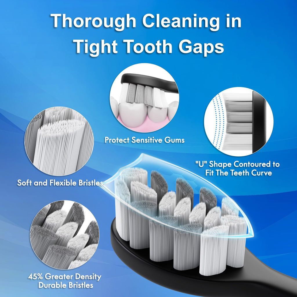 2 Pack Electric Toothbrush E737