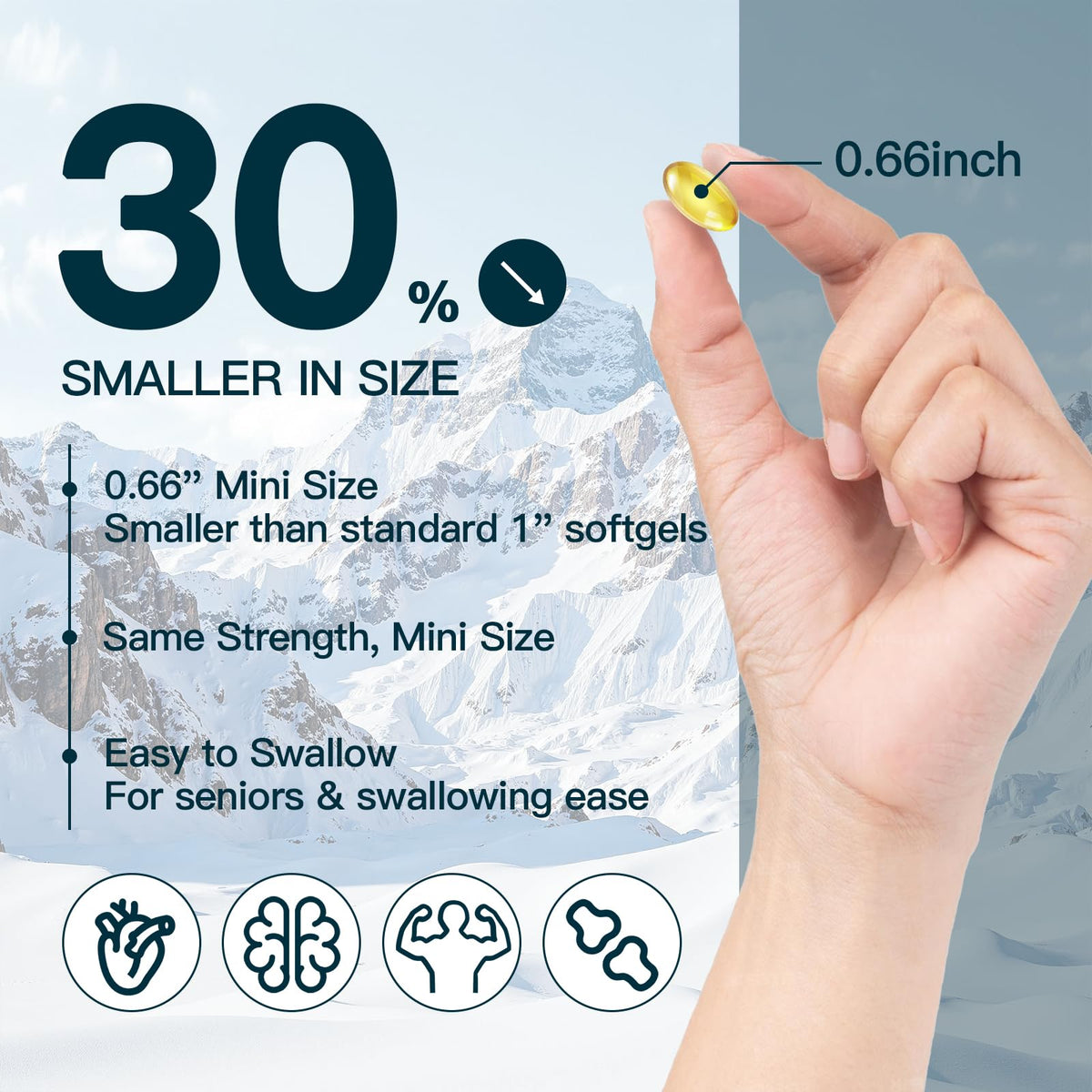 Fish Oil 1400 mg 120 Softgels R961