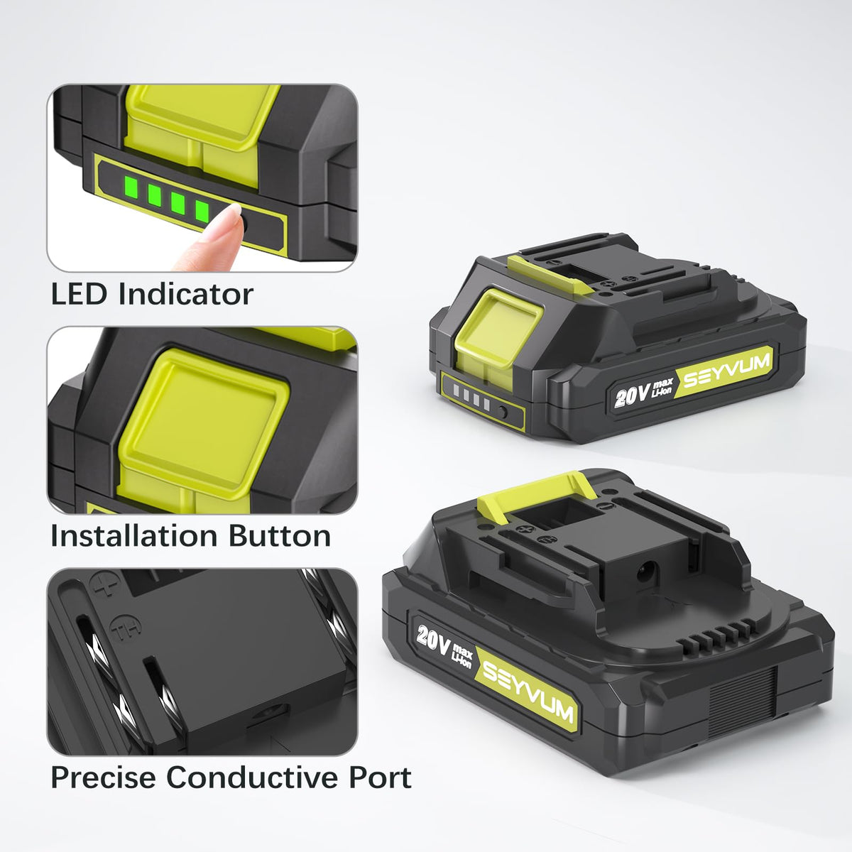 20V MAX 2.0 Ah Lithium-Ion Battery B488