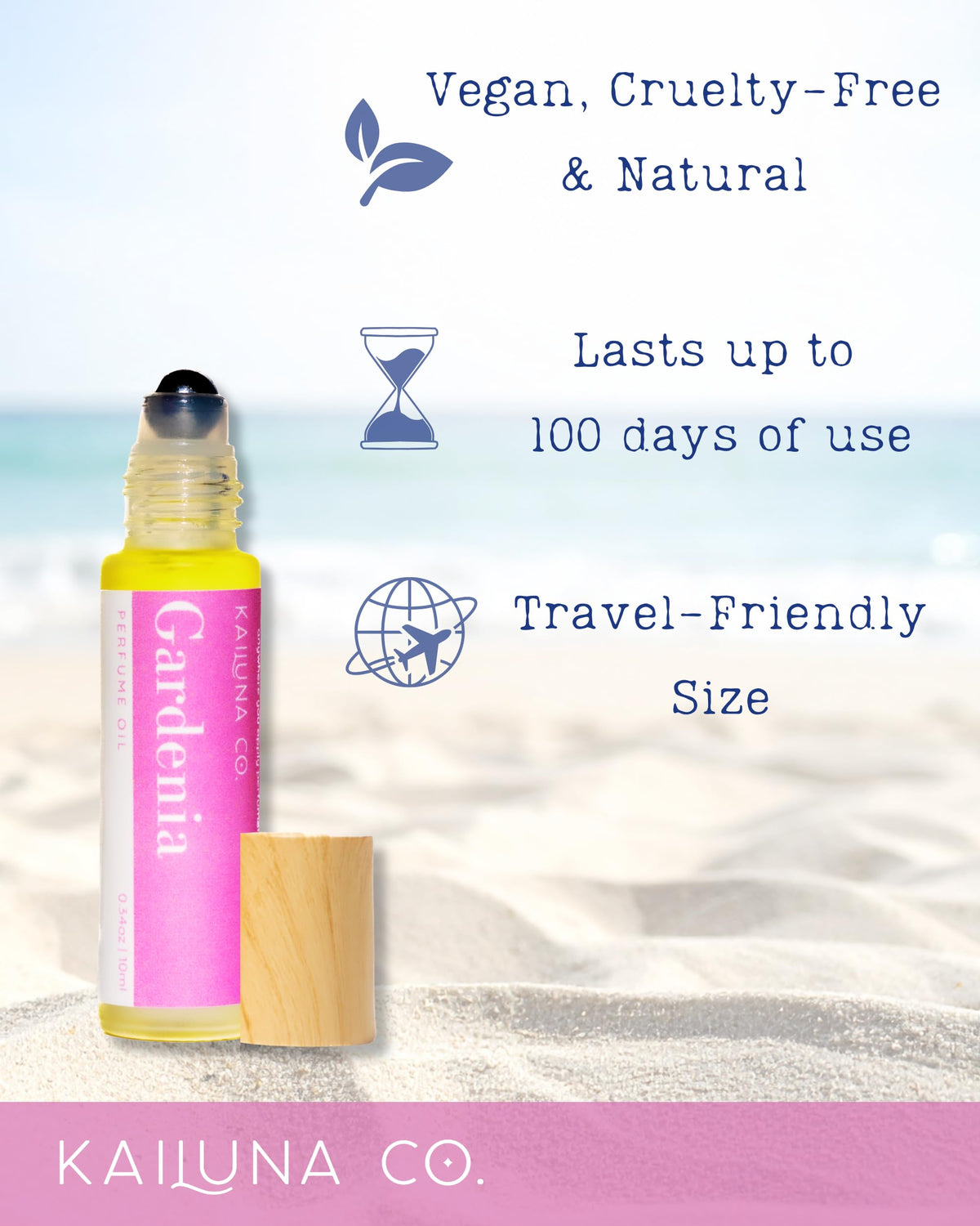 Perfume Roll On with Essential Oils, 10 ml D2831