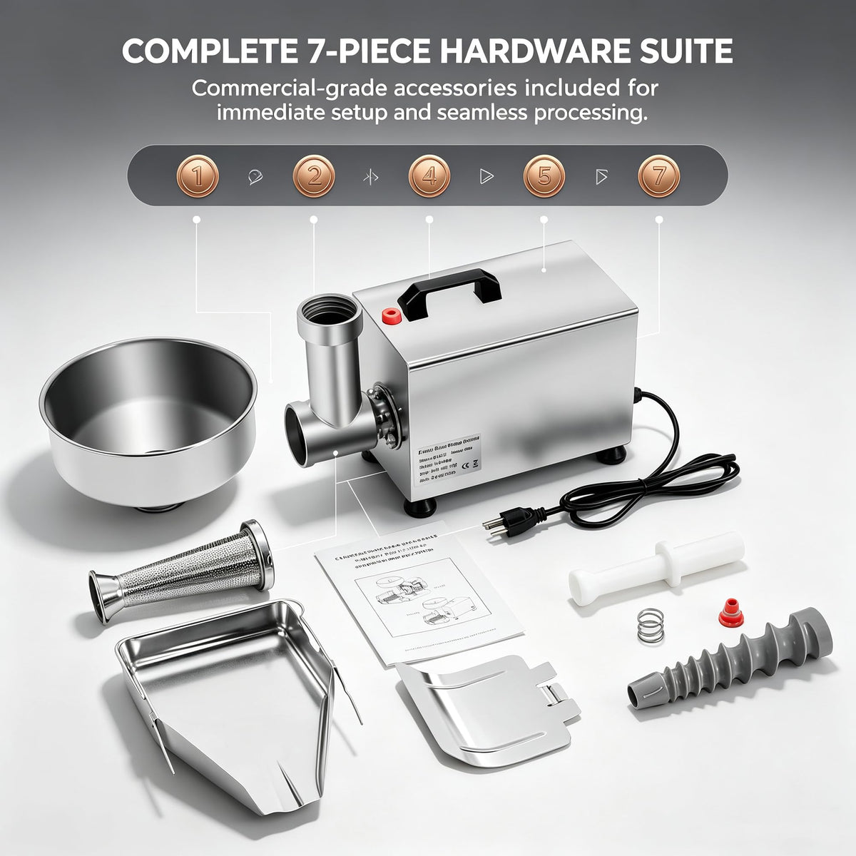 450W Electric Tomato Strainer G659277