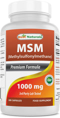 MSM 1000 mg 180 Capsules S10702