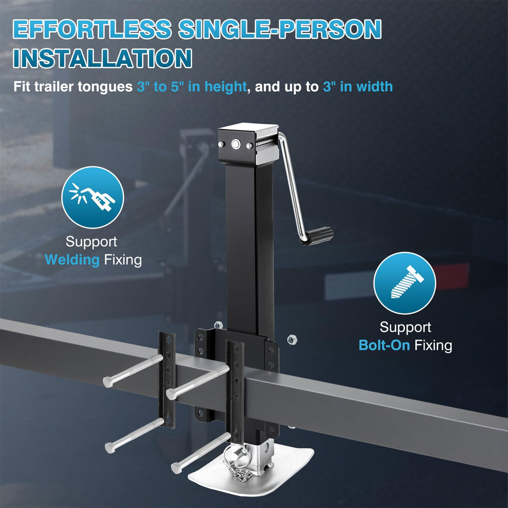 8000LBS Heavy Duty Trailer Jack V386557