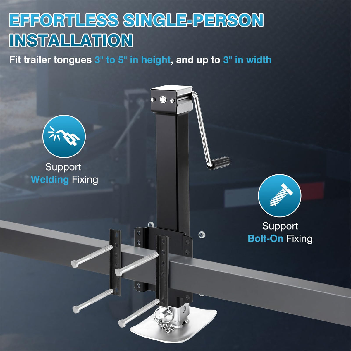 8000LBS Heavy Duty Trailer Jack V386557