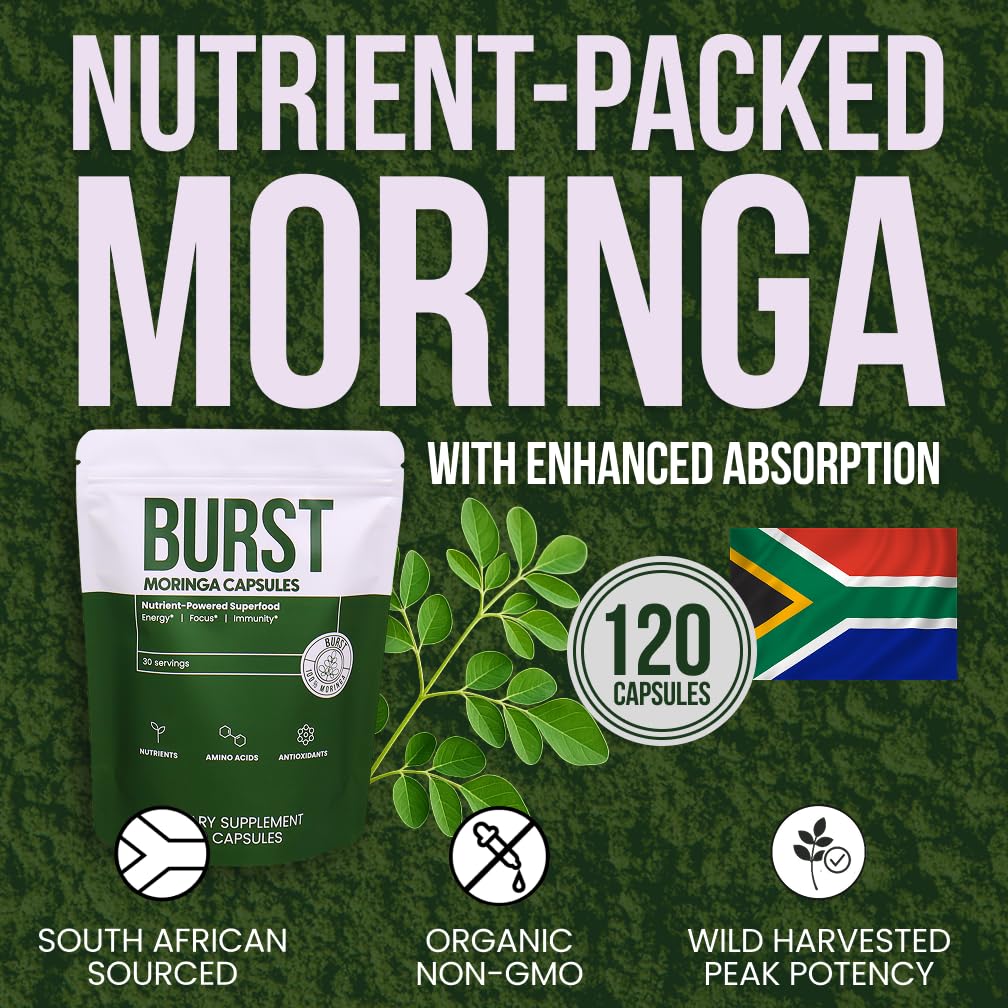 Organic Moringa Leaf Capsules 120 Ct N516597