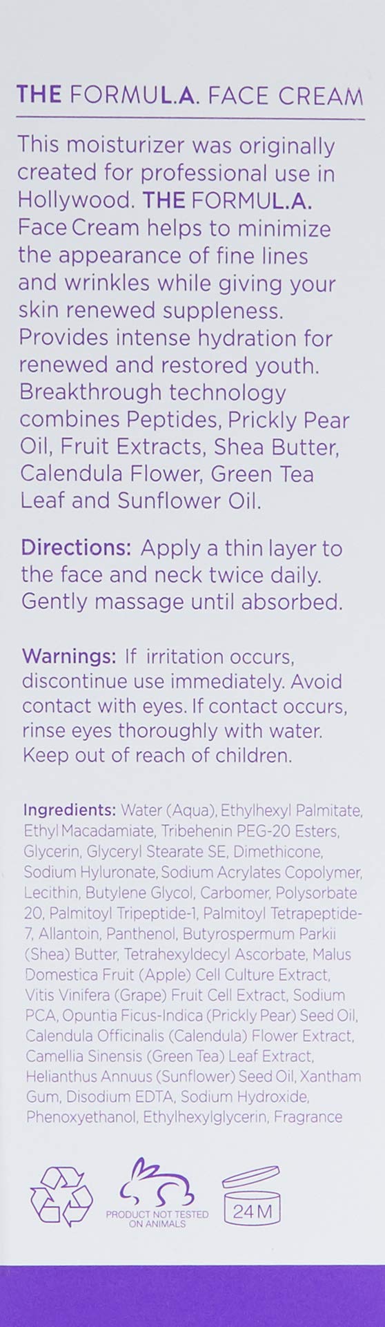 Anti-Aging Face Cream with Peptides A3654