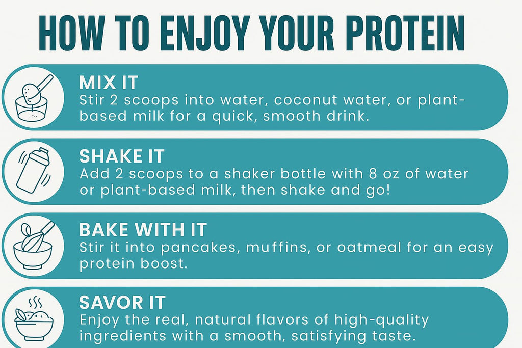 Organic Vegan Vanilla Pea Protein Powder V626